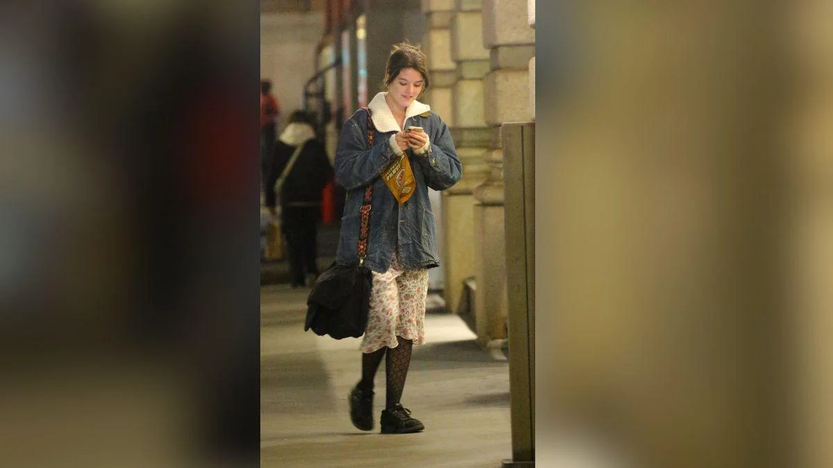 image of Suri Cruise appeared as Angel in 'Cosmic Microwave Background.'