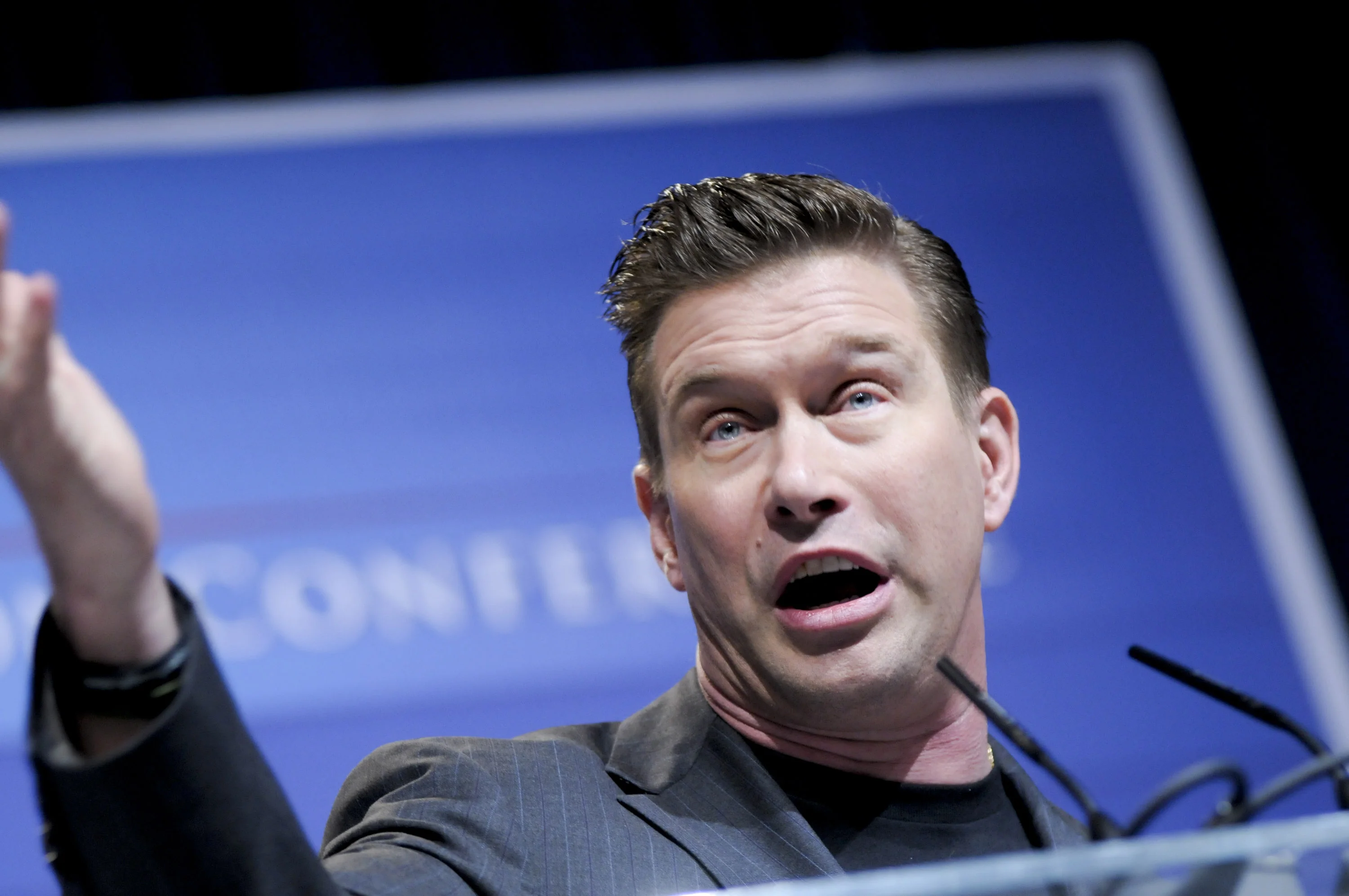 Stephen Baldwin speaks during the Conservative Political Action Conference at the Marriott Wardman Park Hotel on February 18, 2010 in Washington, DC.
