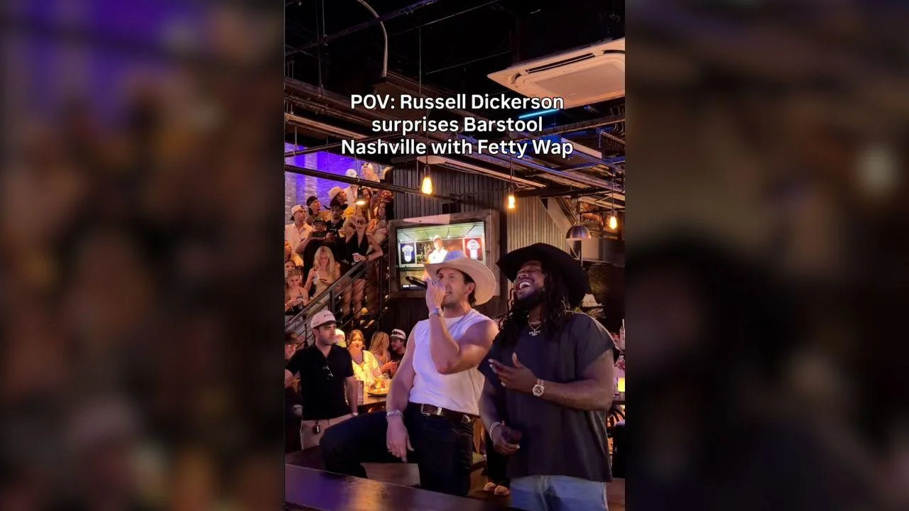 image of Russell Dickerson 'loves' his song with Fetty Wap.