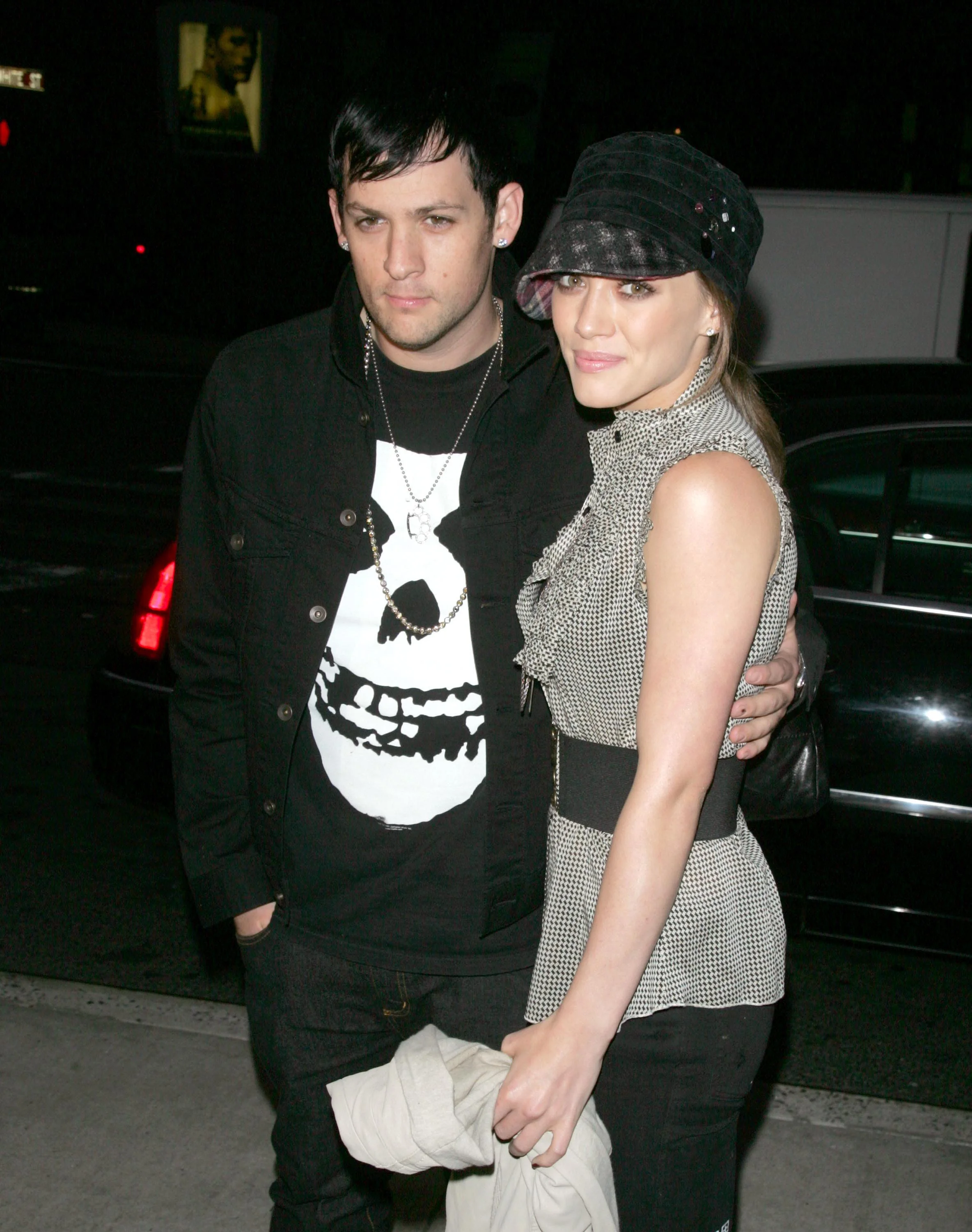 Joel Madden and Hilary Duff during The Cinema Society and Guerlain Present a Screening of "The Black Dahlia"