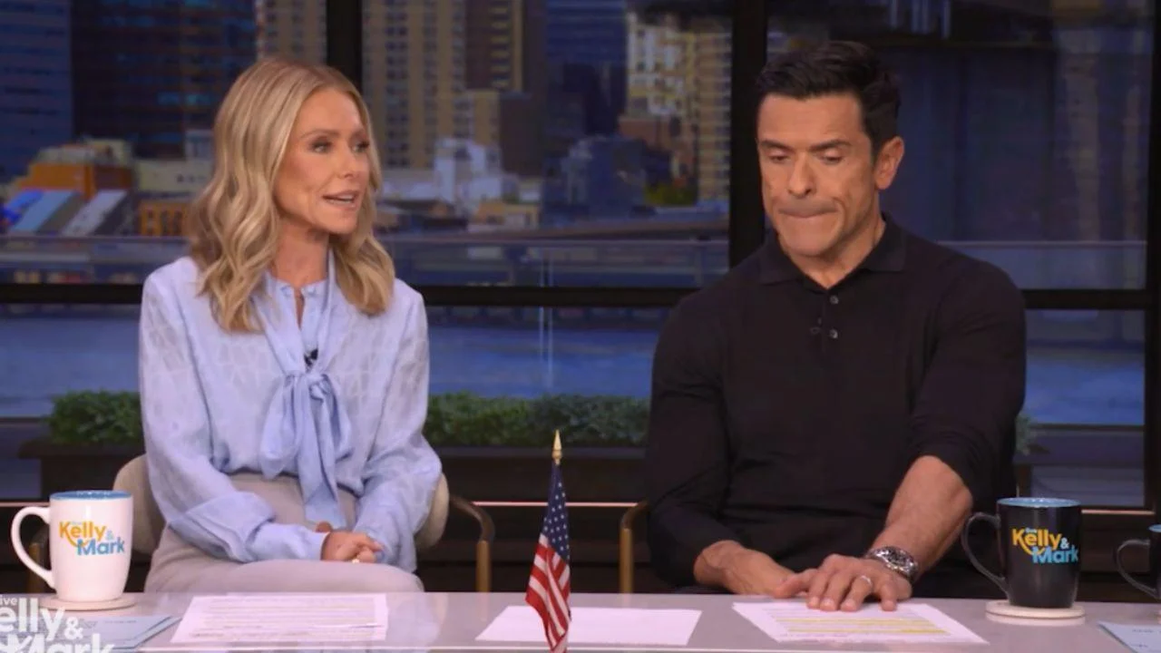 Image of Mark Consuelos said their friends are 'the biggest thieves.'