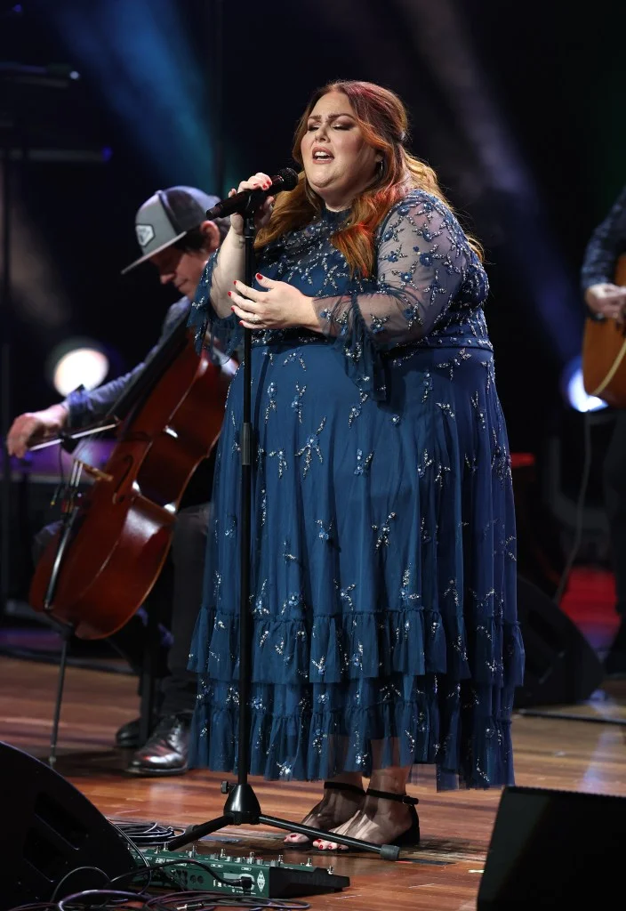 Chrissy Metz performing at America Salutes You 2023 Concert For Gratitude.