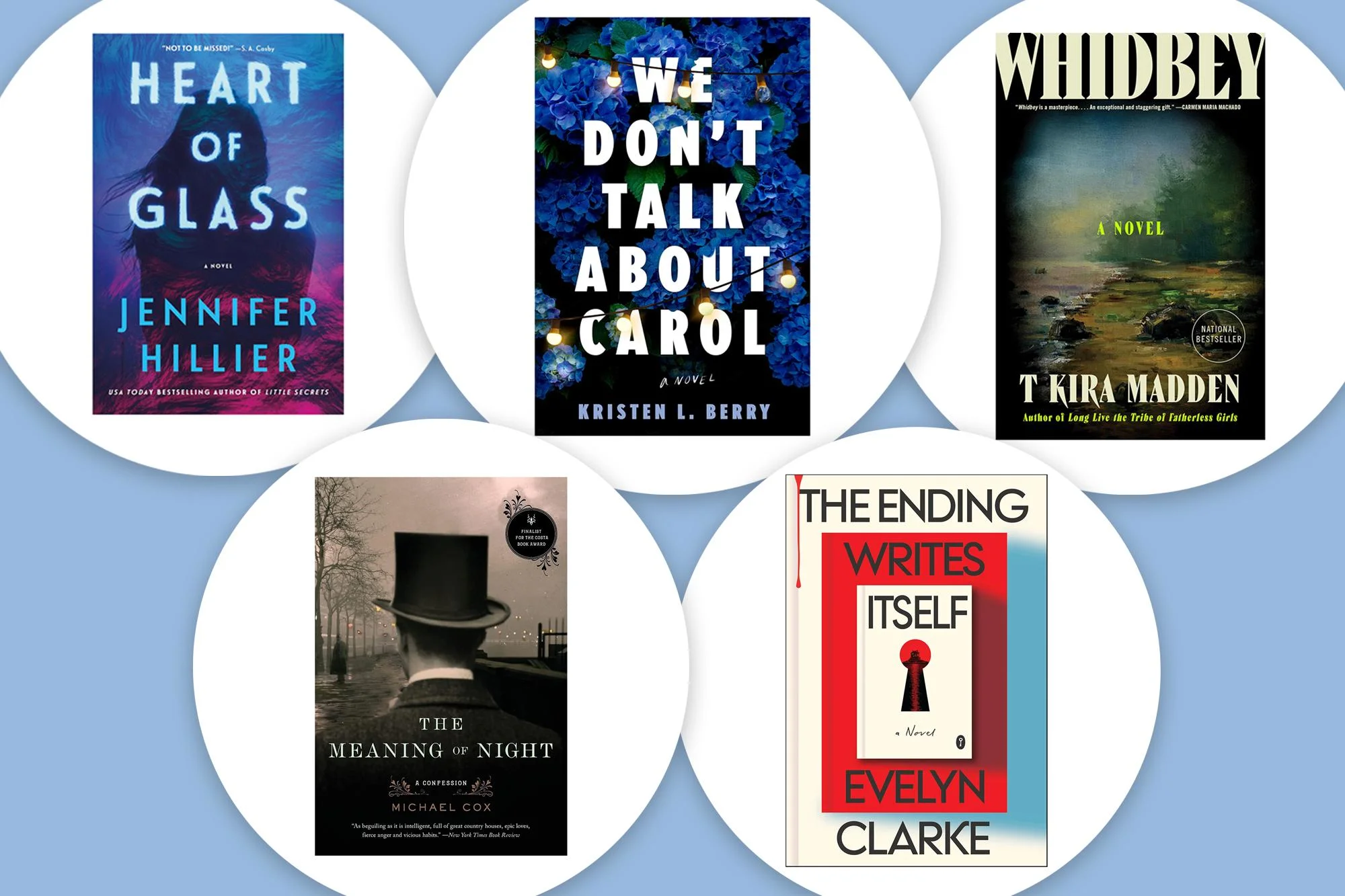 Fall thriller book covers