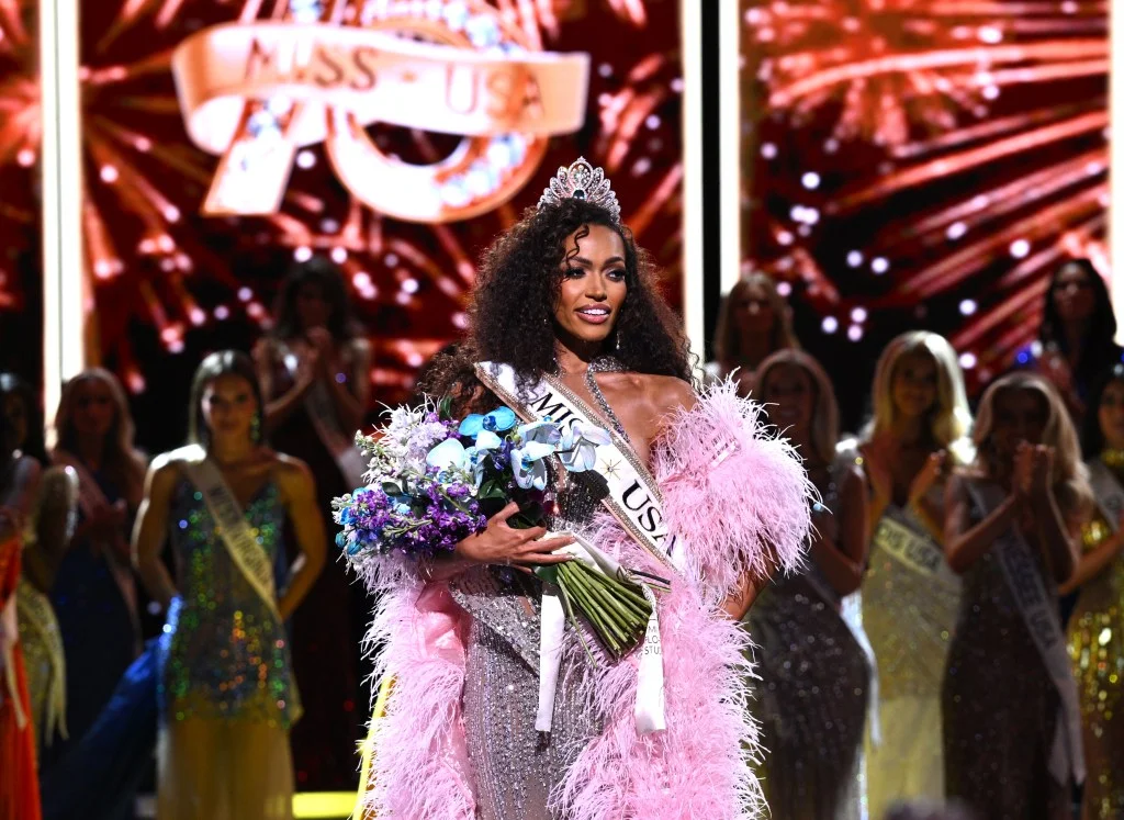 Justus Kelley made history as the first mother and first married woman to win Miss USA — and she got there in an unconventional way.