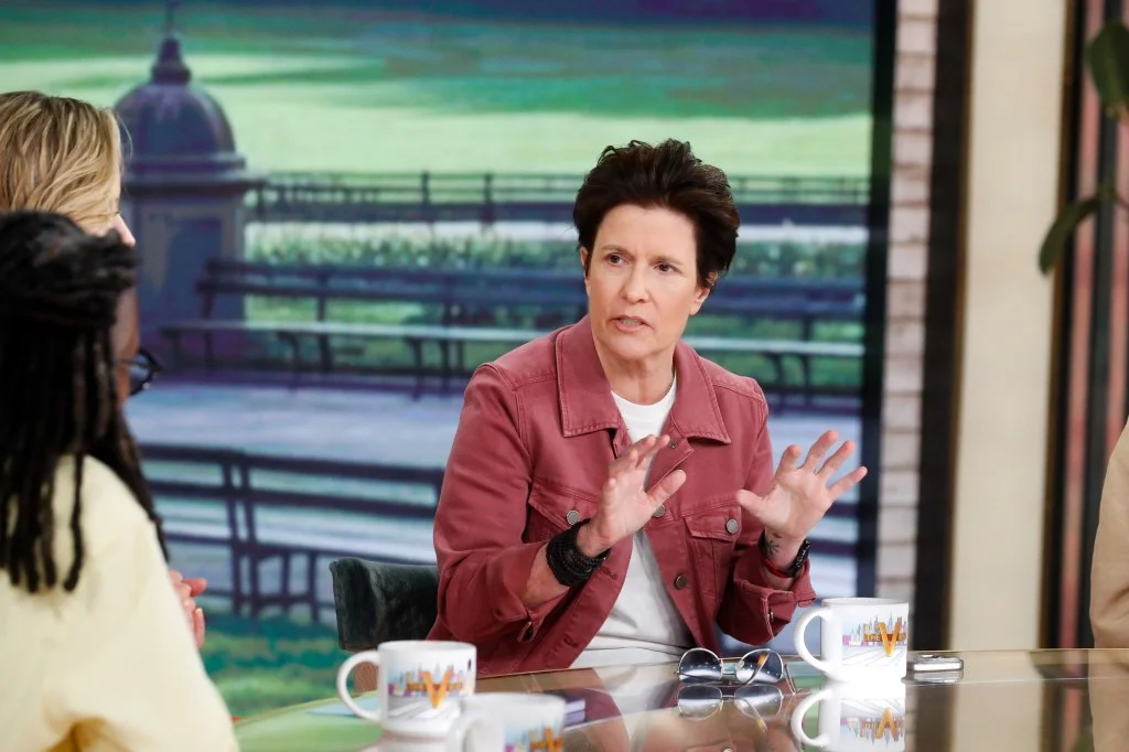 Kara Swisher guest co-hosting "The View".